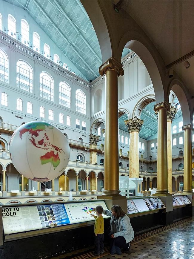 BIG's 'Hot to Cold' at the National Building Museum. Image courtesy of BIG.