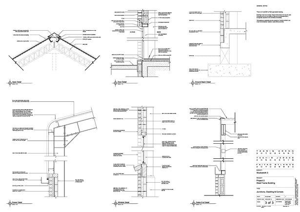 STW Project 3 - Steel Framed Structure - Pages 1 of 3