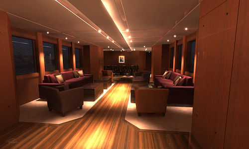 Proposed Interior - Private Residence - Rendering