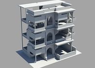 Game asset creation - Architecture, house, karachi