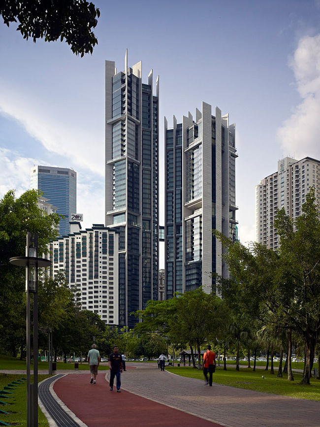The Troika, Kuala Lumpur, Malaysia - Foster + Partners (Photo: Aaron Pocock)