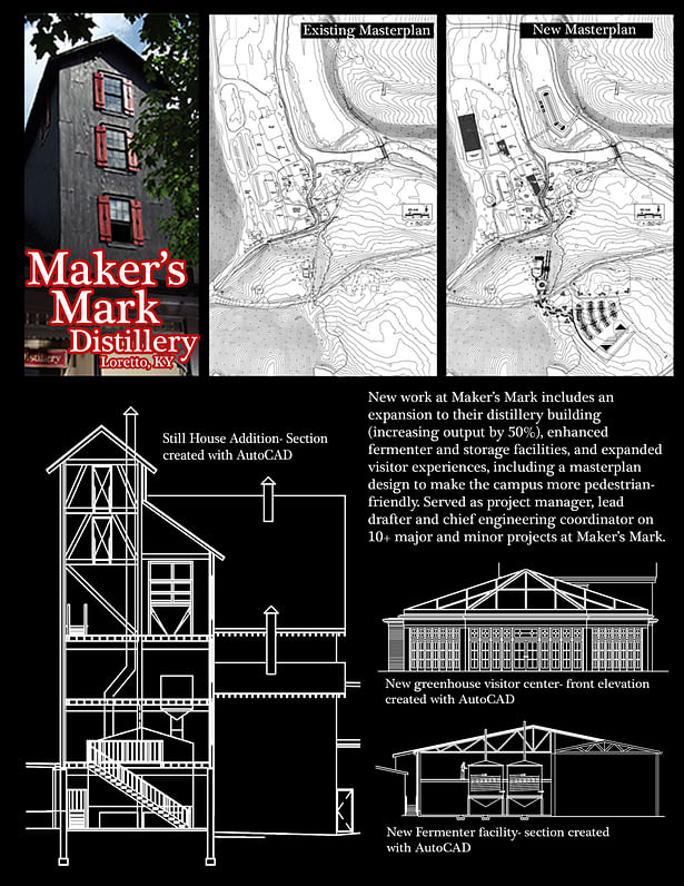 Maker's Mark portfolio page