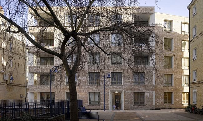 Darbishire Place in London by Níall McLaughlin Architects. Photograph - Nick Kane/Níall McLaughlin Architects