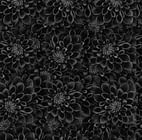 Black Flower Surface - Print for framing - Wallpaper