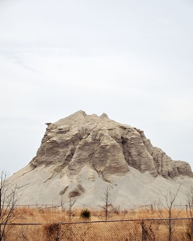 photo of a Tar Creek chat pile by Jason Stair