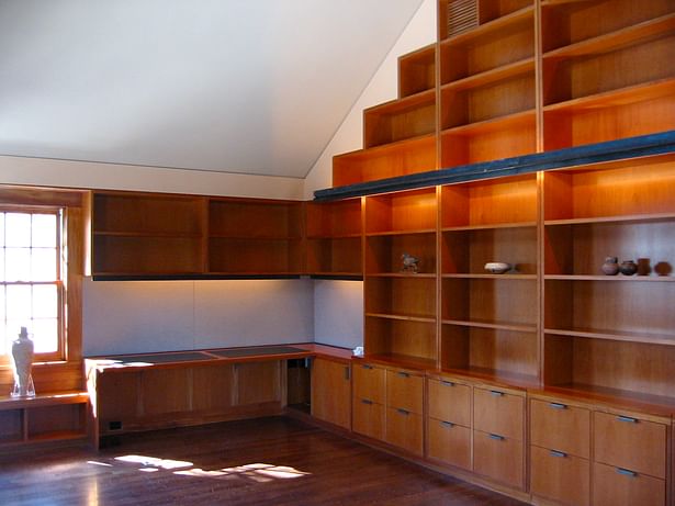 Desk and Shelves