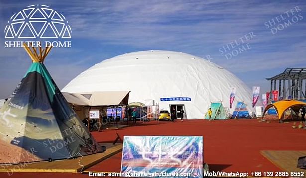 Event Dome with Galvanized Steel Profile