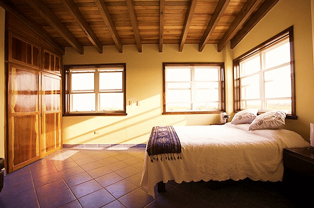 Master bedroom, lower unit