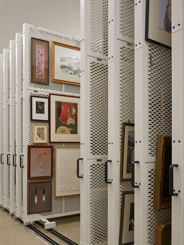 Art storage panels