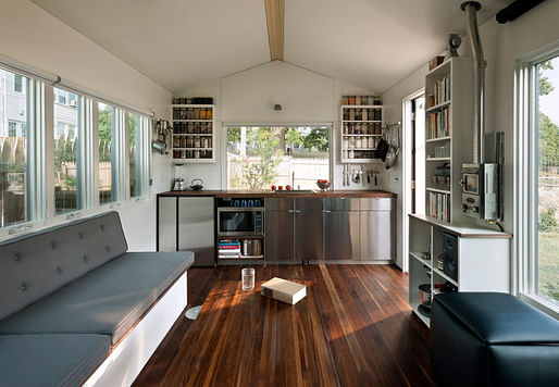 The 210-square-foot Minim House by Foundry Architects in Washington. Image via minimhomes.com