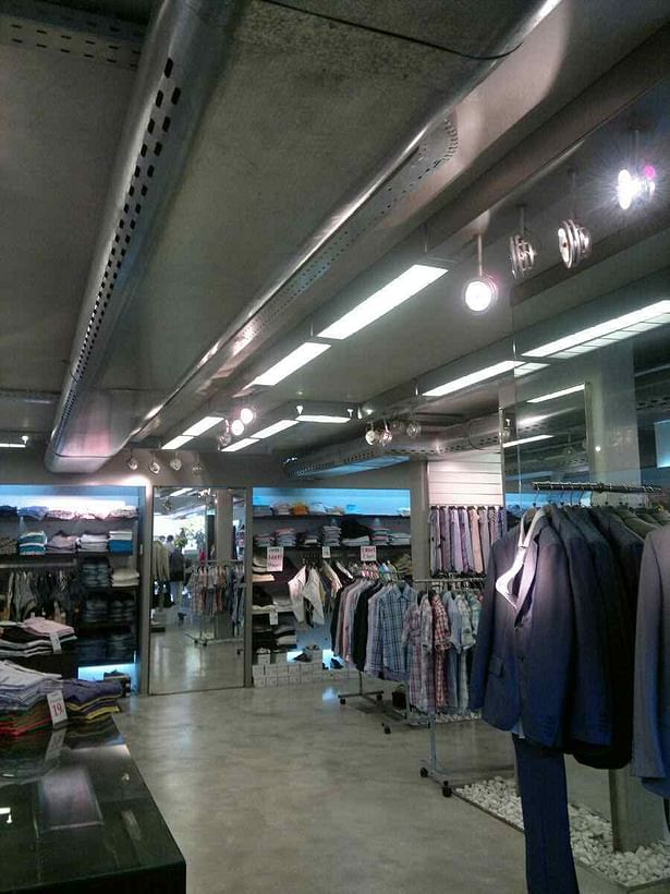 Desing & construction Millennium Fashion Group store : Volos- Greece by http://www.facebook.com/WORKS.C.D