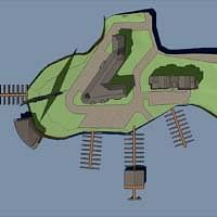 Site Plan, Lake Tillery Condos