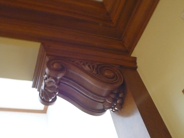 Third Floor Bedroom bracket detail