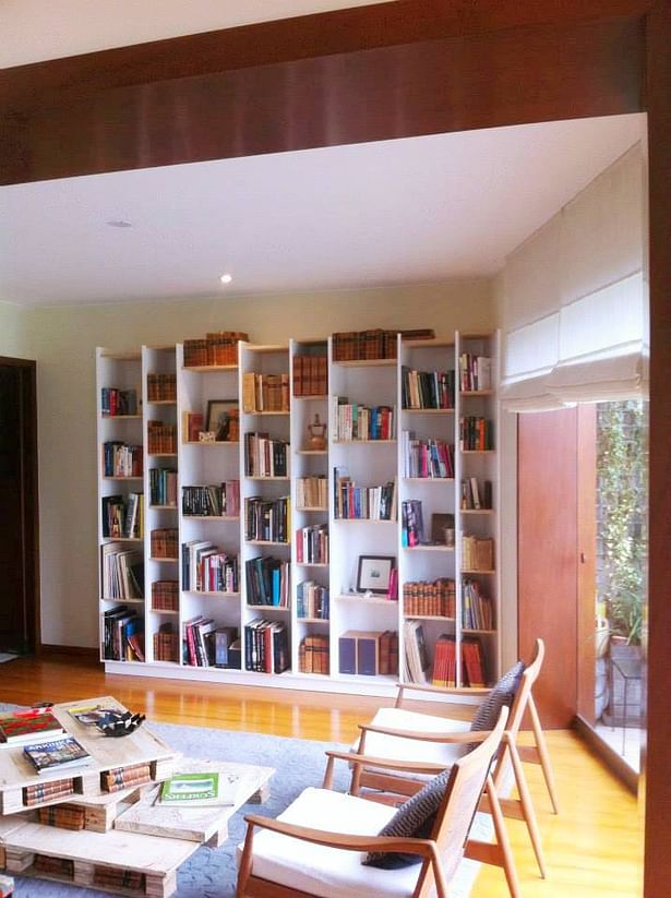 Bookshelves, 2015