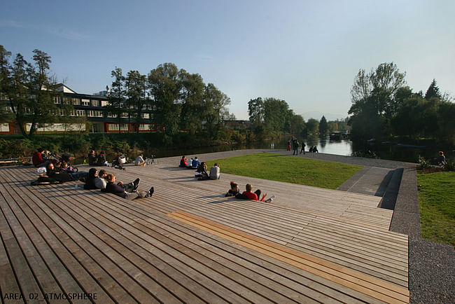 JOINT WINNER: RENOVATION OF THE RIVER LJUBLJANICA, Ljubljana (Slovenia), 2011 (Photo: ATELIER Arhitekti)