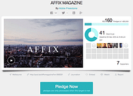 Affix Magazine - Crowd-Funding Campaign 