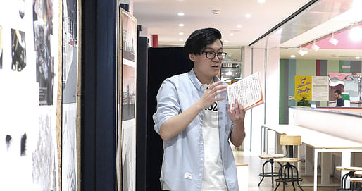 Li Shaokang at his Final Project presentations at XJTLU’s Department of Architecture in June 2017