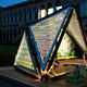 Prototype of the Urban Algae Canopy by ecoLogicStudio with Cesare Griffa. Photo courtesy of ecoLogicStudio