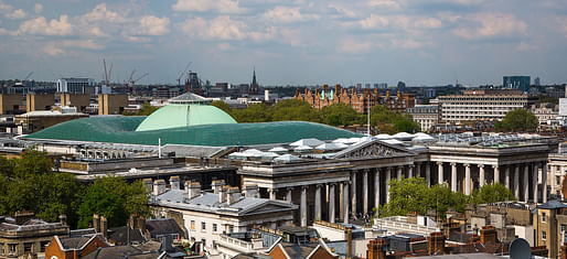 View of the British Museum and its Great Court. Photo: melfoody/Flickr