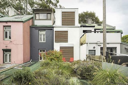 Garden or Landscape​ Winner, Redfern House by Anthony Gill Architects with Sacha Coles. Image: Clinton Weaver/Houses Awards