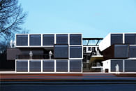 Student Dormitory from shipping containers proposal. 2014