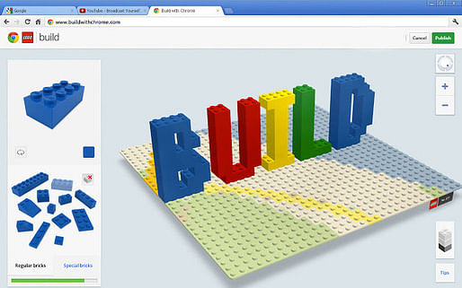 'Build with Chrome' brings the LEGO-building pastime to the digital realm. 