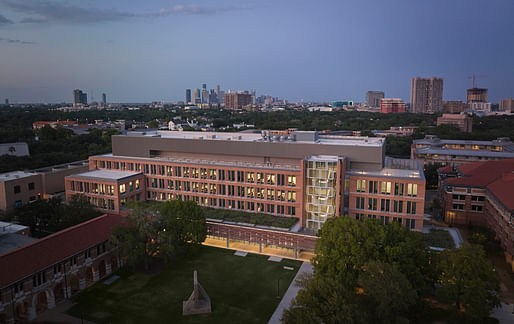 ​Rice University Ralph S O’Connor Building for Science and Engineering (Houston, Texas), Skidmore, Owings & Merrill (SOM). Photographer: Dave Burk © SOM