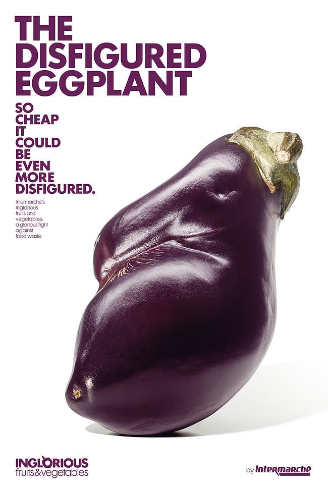 GRAPHICS: INGLORIOUS FRUITS & VEGETABLES. Designed by Marcel for Intermarché.