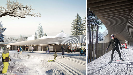 Winning 'New Central Part of Borovets' competition entry by William Matthews Associates Ltd (United Kingdom). Image: Samokov Municipality. 