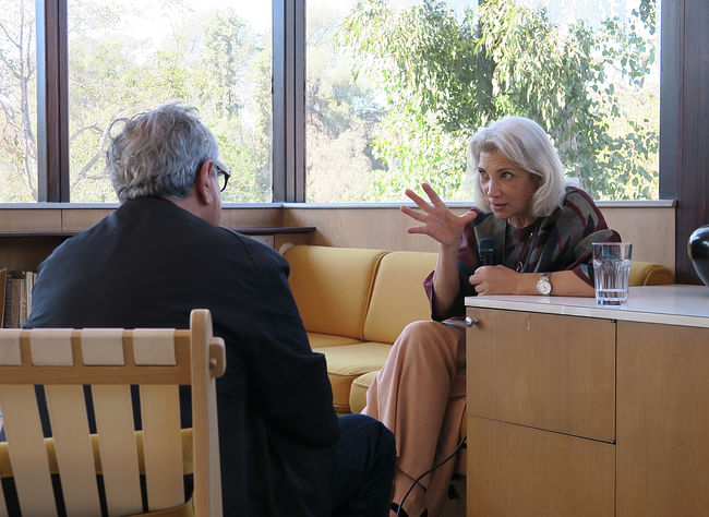 Carme Pinós in conversation with Orhan Ayyüce
