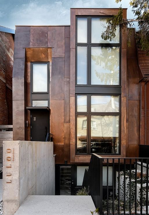 166 Dovercourt House, a 2017 North American Copper in Architecture Award winner. Photo Credit: Copper in Design.