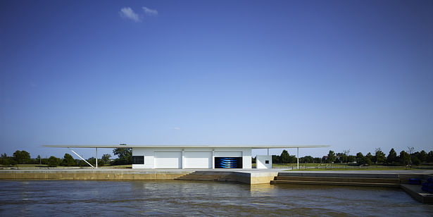 The Raft Building looking south.