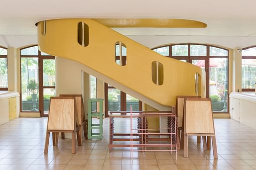 Giovanna Silva, St. Bridget's Montessori School (Geoffrey Bawa, architect), 2018, Colombo, Sri Lanka. Courtesy of the artist. From the 2019 individual grant to Giovanna Silva for 'Mr. Bawa, I Presume'.