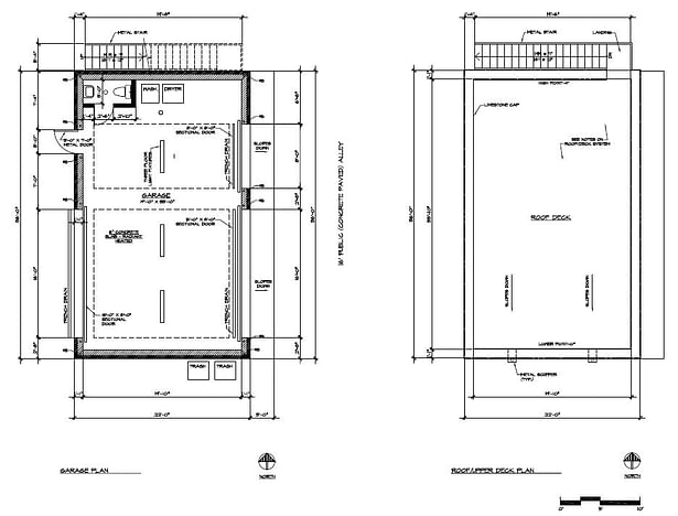 Floor Plan & Roof Deck