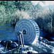 Appleton's Water Word Poems installation, pumping water from the LA River into clean, drinking water (which Steve drank). Courtesy of Steve Appleton. 