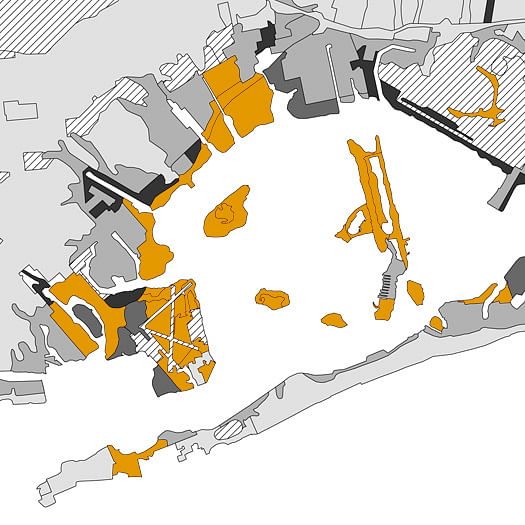 [Anthrosols in New York- dredge and other fill around Jamaica Bay. Draft map by the Dredge Research Collaborative].