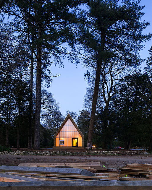 ​Wolfson Tree Management Centre, Tetbury, Gloucestershire by Invisible Studio. Photo: Andy Matthews.
