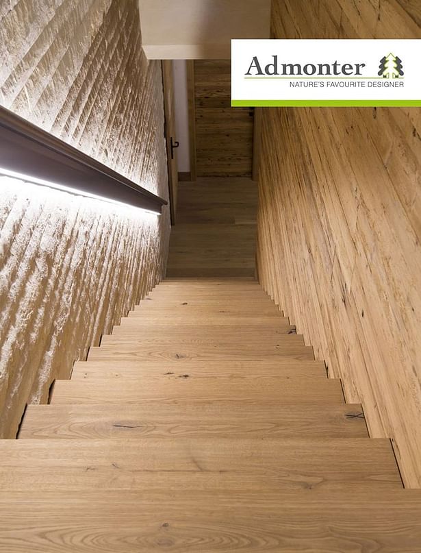  interior with wood products admonter