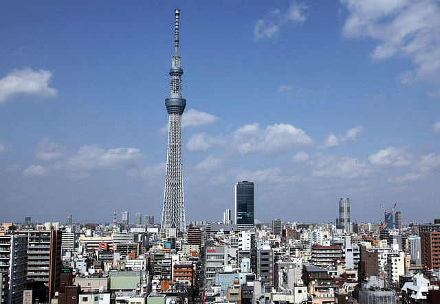 The Tokyo Skytree in Tokyo. Photographer: Haruyoshi Yamaguchi/Bloomberg