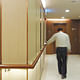 Handrails in corridors support seniors as they get around