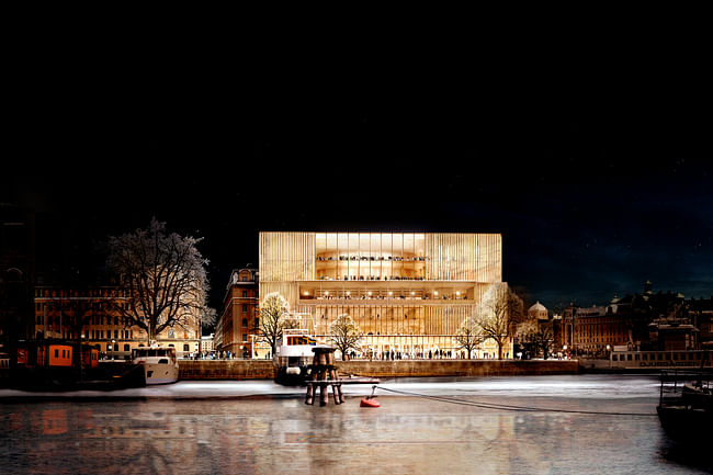 David Chipperfield's 'Nobelhuset' is the winning design for the new Nobel Center in Stockholm