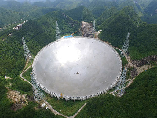 Award for Long Span Structures: Reflector Supporting Structural System of the Five-hundred-meter Aperture Spherical Telescope (FAST).