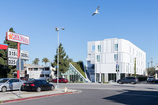 ​Merit Award winner MLK1101 Supportive Housing by Lorcan O’Herlihy Architects in Los Angeles. Photo: Iwan Baan