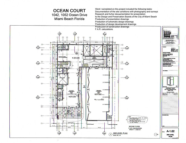 Ocean Court-second floor plan