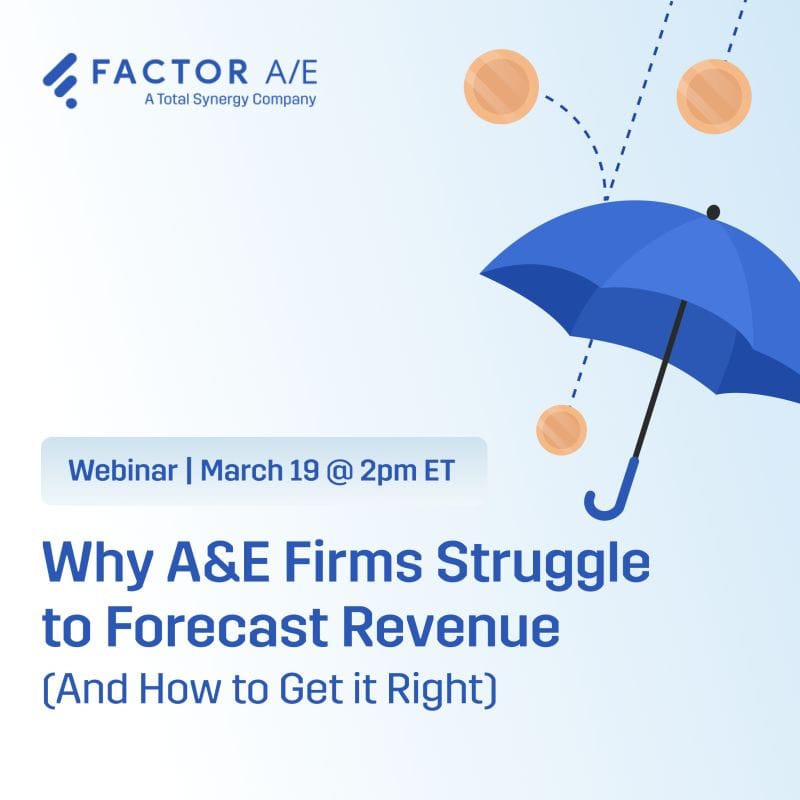 Why A&E Firms Struggle to Forecast Revenue (And How to Get it Right)