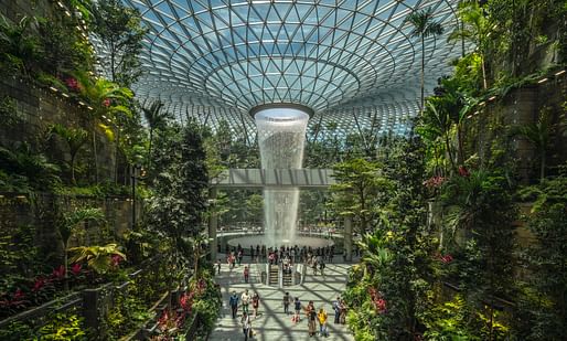 Jewel Changi Airport, Safdie Architects | Singapore. Photo courtesy of World Architecture Festival.