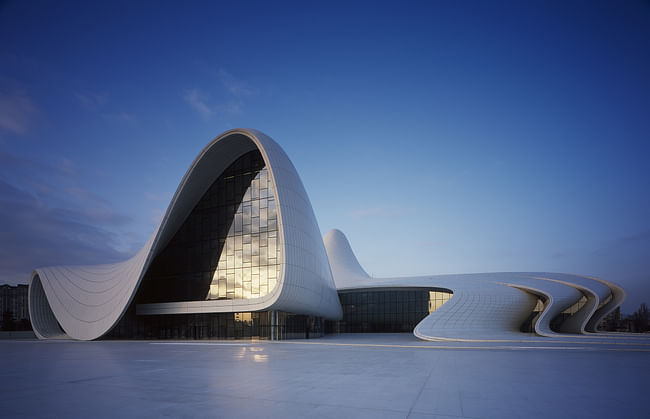 Heydar Aliyev Center - photo by Helene Binet