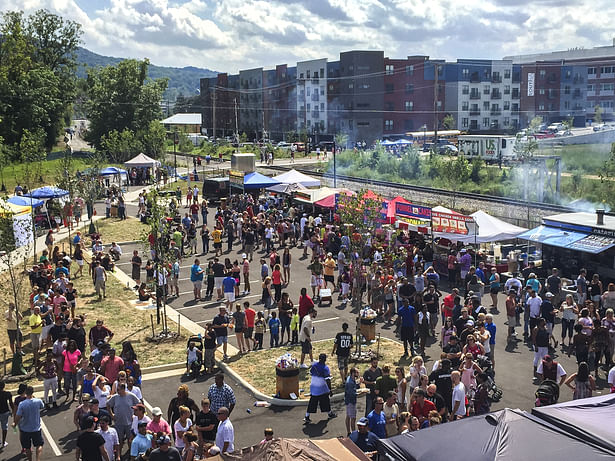 View from Roanoke riverfront