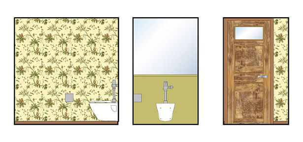 Bathroom Stall Elevations