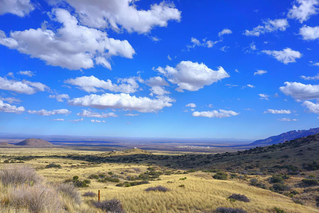 Big Sky Country from the mountain pass to White Sands